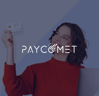 Logotipo de la pasarela de pago Paycomet